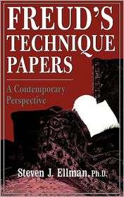 Freuds Technique Papers, (0876686196), Steven Ellman, Textbooks 