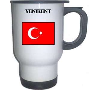  Turkey   YENIKENT White Stainless Steel Mug Everything 