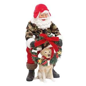  Hunter Santa And Yellow Lab 