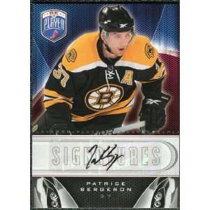  2009/10 Upper Deck Be A Player Signatures #SPB Patrice 