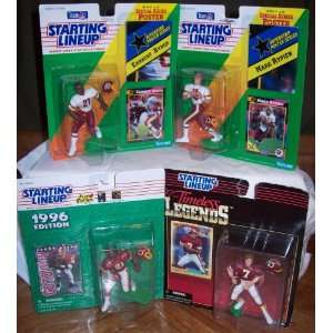   NFL Series Kansas Chiefs, Rypien,Byner,Theismann,Allen Toys & Games