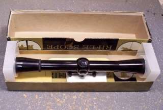   BROWNING .22 RIFLE SCOPE 4 X 3/4 MODEL 12711 MINT IN BOX, NEVER USED