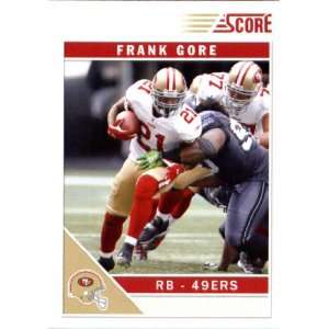  2011 Score Glossy #247 Frank Gore   San Francisco 49ers 