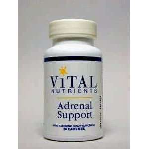 Vital Nutrients   Adrenal Support   60 caps Health 
