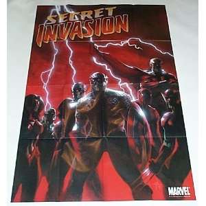 Secret Invasion 36 by 24 Shop Dealers Promo Poster Avengers/Captain 