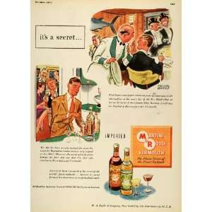   Vermouth Alcohol Beverage Drink   Original Print Ad