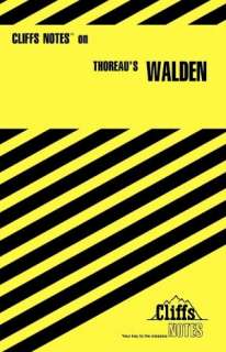   Walden (Cliffs Notes) by McElrath, Wiley, John & Sons 