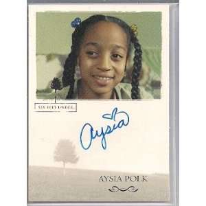  AYSIA POLK SIX FEET UNDER AUTOGRAPH 