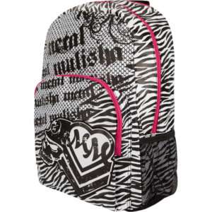 Metal Mulisha Safari Love Backpack Zebra Book Bag NEW  