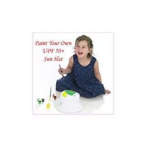   Paint Your Own UV UPF 50+ Sun Hats Toddler size 2 4 years 2T 3T 4T