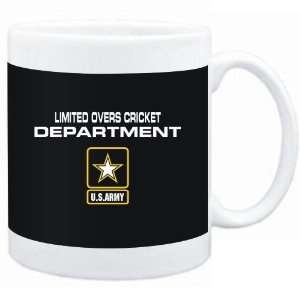 Mug Black  DEPARMENT US ARMY Limited Overs Cricket  Sports  