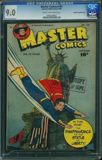 CGC MASTER COMICS (FAWCETT) #107 9.0 VF/NM HIGHEST 1949  