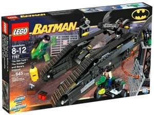   Batman The Bat Tank. The Riddler and Banes Hideout (7787) by Lego