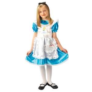 Alice in Wonderland Childs Fancy Dress Costume S 122cms 