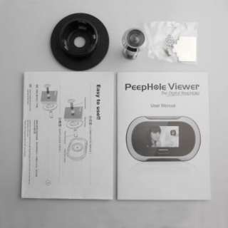   Door Viewer Digital Peephole Viewer 150 degrees Camera 2.5 LCD  