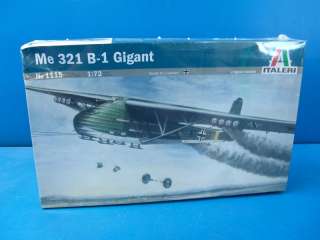   ME 321 B 1 Gigant Glider Plastic Model Kit Airplane German 1115  