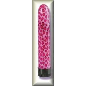 Houstons Pink Leopard 6 1/2 Inch Waterproof Spot Style Battery Stick 