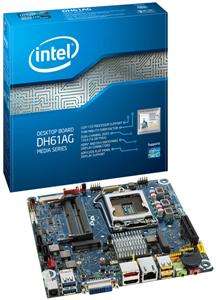 Intel BOXDH61AG LGA1155 Ultra Thin Mini ITX Motherboard w/ 19V DC 