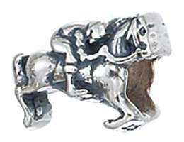 Sterling Silver Racehorse Zable Bead Charm BZ1977  