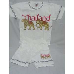   and Shorts Outfit  (Original Design #3) From Thailand (Size X Large