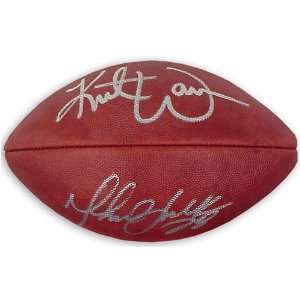   & Faulk Autographed Super Bowl Xxxiv Pro Football Size One Size