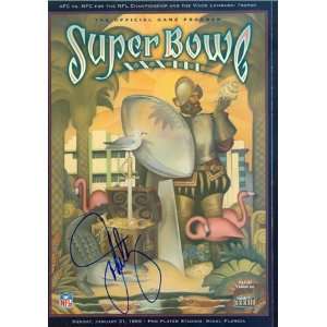 John Elway Super Bowl XXXIII Program January 31, 1999 (James Spence 