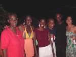 Antiguan writers at Calabash 2007 with Caryl Philips. Thats me second 