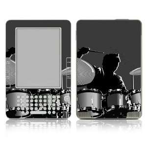   Kindle DX Skin Decal Sticker   Drum Everything 