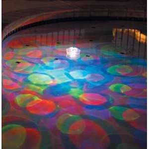 Light Show   Floating Swimming Pool Light   A Disco Ball for your Pool 