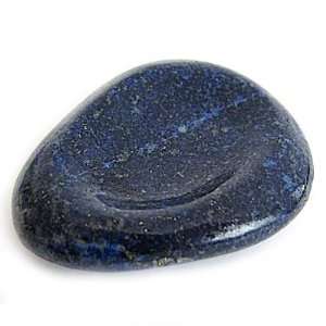  LAPIS LAZULI   Thumb Stone WORRY STONE Stress Relief Stone 