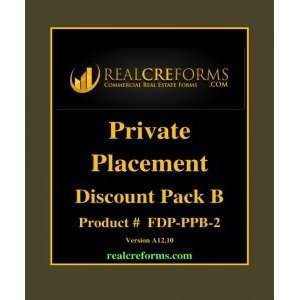  Private Placement Form Discount Pack B Health & Personal 