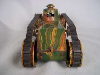 Pre war c1935/6 German Marklin Clockwork Tinplate Tank  