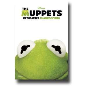  Muppets Poster   Promo Flyer 2011 Movie   11 X 17   Kermit 