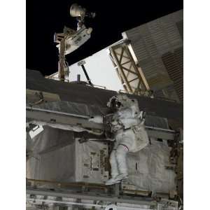  Astronaut Participating in Extravehicular Activity Premium 