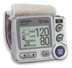 The Omron HEM 637 delivers accurate, clinically proven blood pressure 
