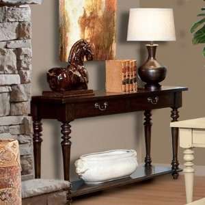  Ty Pennington Sofa Table with Earth Brown Finish by Howard 