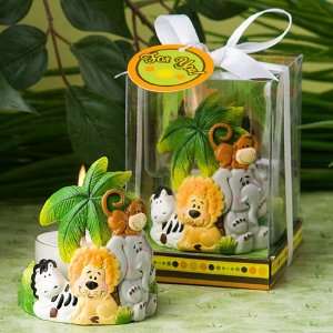  Baby Keepsake Jungle Critters Collection candle favors 