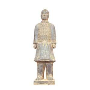  Terra Cotta Xian Foot Soldier Figurine   4 5/8H