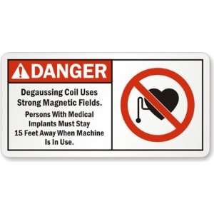 Danger   Degaussing Coil Uses Strong Magnetic Fields (with 