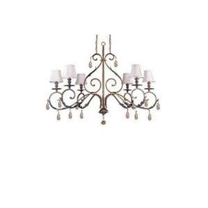  6905   Oval Chandelier   Chandeliers