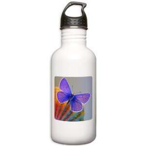   Stainless Water Bottle 1.0L Xerces Purple Butterfly 