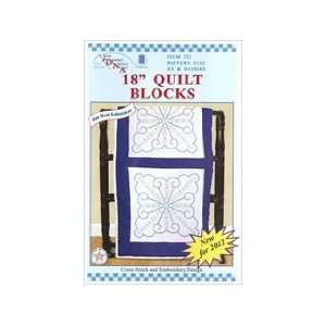  Jack Dempsey Quilt Square 18 XX & Daisies 6pc Everything 