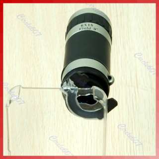 6X Zoom Optical Lens camera Mobile Phone Telescope for iPhone 4G 