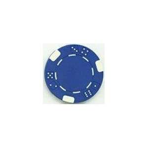  Lucky 7s Poker Chips, Blue Clay, 11.5 Grams, Set of 25 