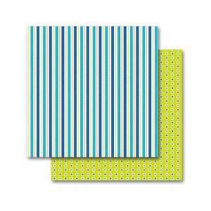   Summer Collection   12 x 12 Double Sided Paper   Summer Star Circles