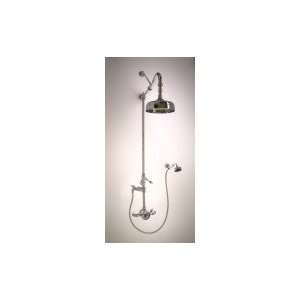 Altmans Exposed 3/4 Thermostatic French Curve Shower System with Wall 