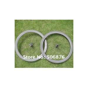 700c full carbon fiber bicycle wheel set 50mm clincher type carbon 