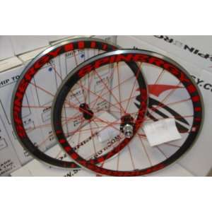   Stealth PBO Carbon Red Wheelset/Shimano/700c