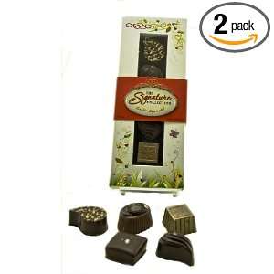 Xan Confections The Signature Collection Assortment, 5 Piece Boxes 