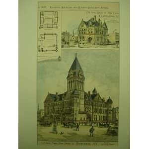 Two US Court Houses and Post Offices , Clarksburg, West Virginia and 